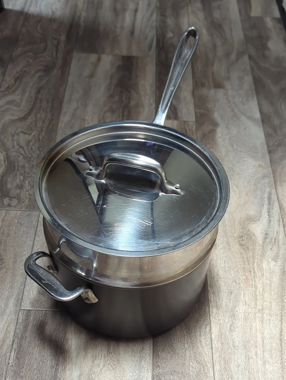 All Clad Ltd 4 Quart Pot With Lid And Steamer Insert